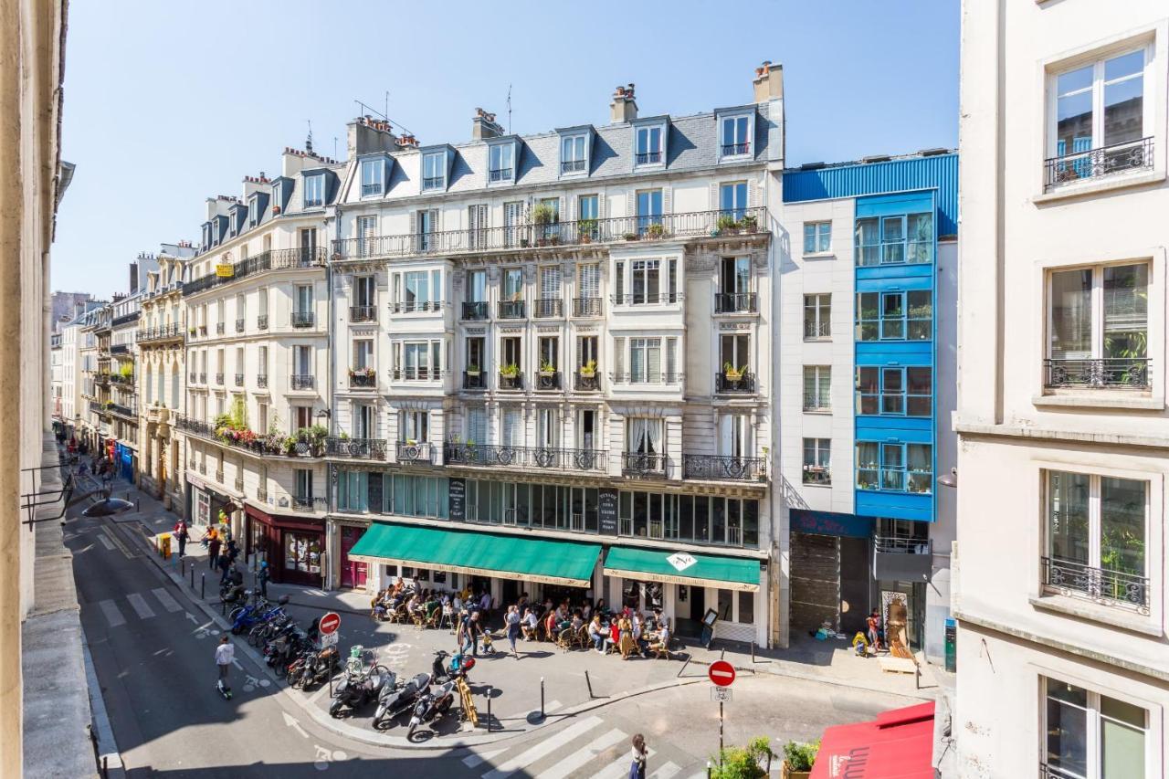 Appartement Charming studio for 2 near République à Paris Extérieur photo
